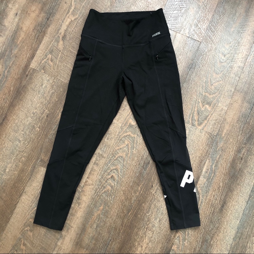 Pink Victoria’s Secret Ultimate Meshy Legging